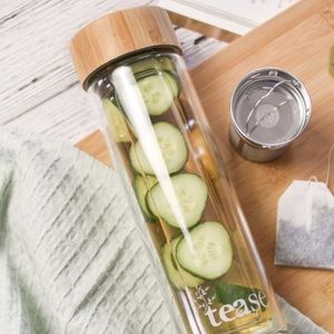 Tease 3 in 1 glass tumbler